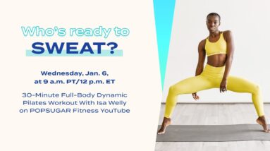 30-Minute LIVE Full-Body Dynamic Pilates Workout With Isa Welly 12 30-Minute LIVE Full-Body Dynamic Pilates Workout With Isa Welly