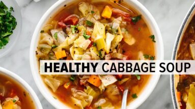 CABBAGE SOUP | super easy, vegetarian soup for a healthy diet 16 CABBAGE SOUP | super easy, vegetarian soup for a healthy diet