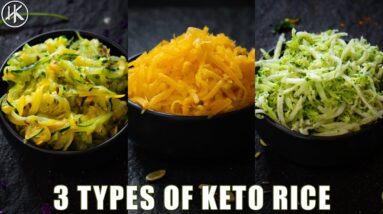 3 Kinds of Keto Rice that are NOT Cauliflower | Delicious low carb rice alternatives 2 3 Kinds of Keto Rice that are NOT Cauliflower | Delicious low carb rice alternatives