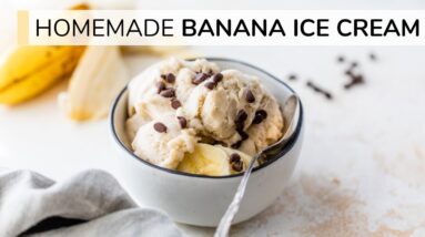 HOMEMADE BANANA ICE CREAM | no sugar, no dairy, no machine 8 HOMEMADE BANANA ICE CREAM | no sugar, no dairy, no machine