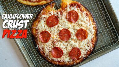 Low Carb Cauliflower Crust Pizza Recipe | New Crust Option! 2 Low Carb Cauliflower Crust Pizza Recipe | New Crust Option!