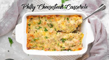 Low Carb Philly Cheesesteak Casserole | Keto Dinner Ideas 4 Low Carb Philly Cheesesteak Casserole | Keto Dinner Ideas