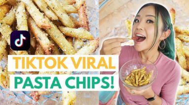 TikTok Viral PASTA CHIPS... How Do They Taste?!